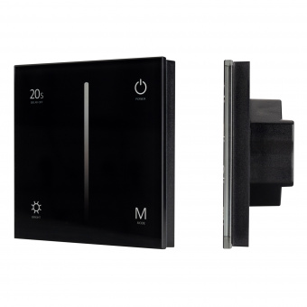 Панель SMART-P35-DIM-IN Black (230V, 0-10V, Sens, 2.4G) (Arlight, IP20 Пластик, 5 лет) : 0-10V Панели [230V]