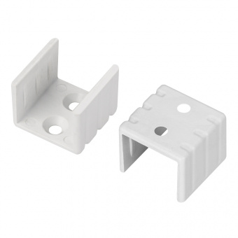 Держатель PVC-SLIM-H15 (Arlight, Пластик) : Крепеж и аксессуары для LEDs-ON