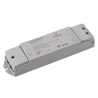 Контроллер SMART-K22-MIX (12-36V, 2x8A, 2.4G) (Arlight, IP20 Пластик, 5 лет) : SMART Контроллеры CV [12-48V]