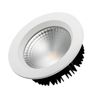 Светодиодный светильник LTD-145WH-FROST-16W White 110deg (Arlight, IP44 Металл, 3 года) : Широкий угол 80-120°
