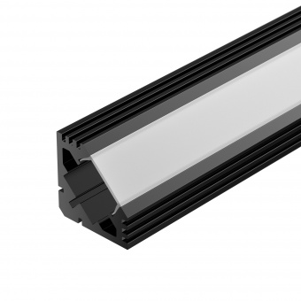 Профиль PDS45-T-2000 ANOD Black RAL9005 (Arlight, Алюминий) : Универсальный