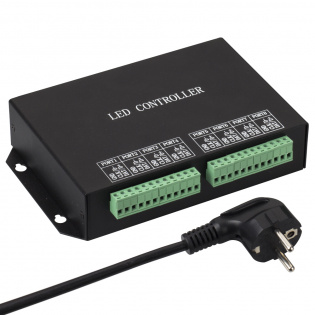 Контроллер HX-801RC (8192 pix, 220V, TCP/IP) (Arlight, -) : SPI Контроллеры LIVE [TCP/IP]