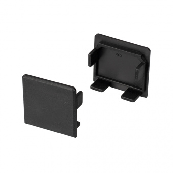 Заглушка для PLS-LOCK-H25 черная глухая (Arlight, Пластик) : Заглушки для KLUS