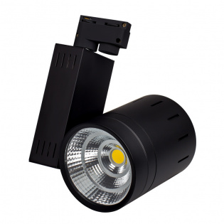 Светодиодный светильник LGD-520BK 20W Warm White 24deg (Arlight, IP20 Металл, 3 года) : 10-40W для треков 2TRA