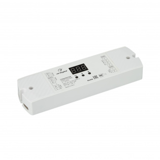 Конвертер SMART-K40-DMX (12-24V, 0/1-10V) (Arlight, IP20 Пластик, 5 лет) : Конвертеры [SPI, TRIAC, 0-10V]