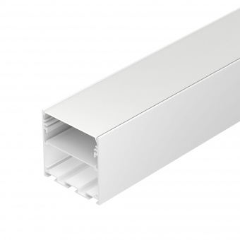 Профиль LINE-S-5050-2500 WHITE (Arlight, Алюминий) : Профиль S накладной