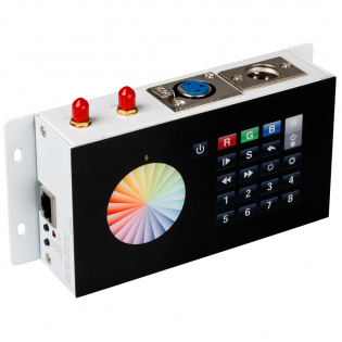 Контроллер DMX SR-2816WI Black (12V, WiFi, 8 зон) (Arlight, IP20 Металл, 3 года) : Контроллеры [DMX Master]