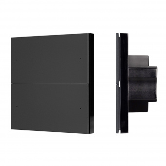 INTELLIGENT ARLIGHT Кнопочная панель SMART-DMX512-801-22-4G-4SC-DIM-IN Black (230V, 2.4G) (IARL, IP20 Пластик, 5 лет) : SMART Панели Remote [230V]