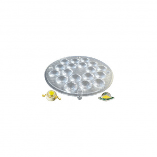 Блок линз 18B30DF (30°, 18X LED) (Turlens, -) : Выведены из поставки