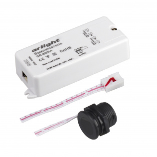 ИК-датчик SR-8001A Black (220V, 500W, IR-Sensor) (Arlight, -) : Диммеры, выключатели с датчиком