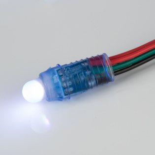 Герметичный флэш-модуль ARL-D12 5V RGB (Arlight, Пластик, 1 год) : SPI RGB 5-12V