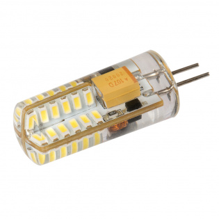 Светодиодная лампа AR-G4-1338DS-2W-12V Day White (Arlight, Закрытый) : Лампа [G4, 12V] цилиндр