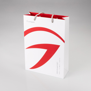 Пакет бумажный с логотипом Arlight (Arlight, -) : Промо-сувениры
