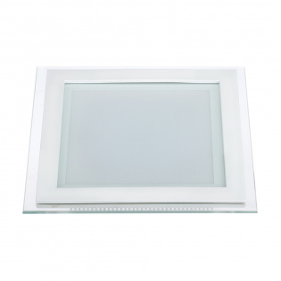 Светодиодная панель LT-S160x160WH 12W White 120deg (Arlight, IP40 Металл, 3 года) : Стеклянная рамка LT-R, LT-S