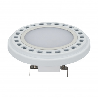 Лампа AR111-UNIT-G53-12W White6000 (WH, 120 deg, 12V) (Arlight, Металл) : AR111 [G53, GU10]