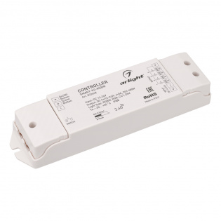 Контроллер SMART-K2-RGBW (12-24V, 4x5A, 2.4G) (Arlight, IP20 Пластик, 5 лет) : SMART Контроллеры CV [12-48V]