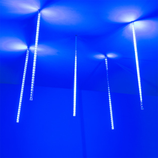 Светодиодная гирлянда ARD-ICEFALL-CLASSIC-D12-500-5PCS-CLEAR-72LED-LIVE BLUE (230V, 6W) (Ardecoled, IP65) : Тающие сосульки 230V [mono]