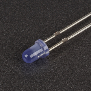 Светодиод ARL-3514UBD-1cd (Arlight, 3мм (круглый)) : 3 мм диффузная линза