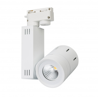 Светодиодный светильник LGD-520WH 9W Warm White (Arlight, IP20 Металл, 3 года) : 10-40W для треков 2TRA