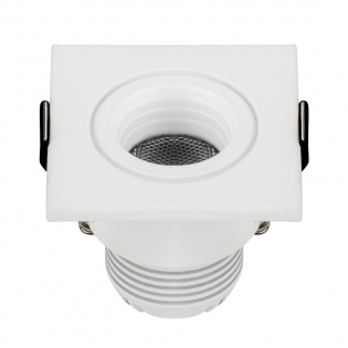 Светодиодный светильник LTM-S46x46WH 3W Warm White 30deg (Arlight, IP40 Металл, 3 года) : Врезные 220V LTM
