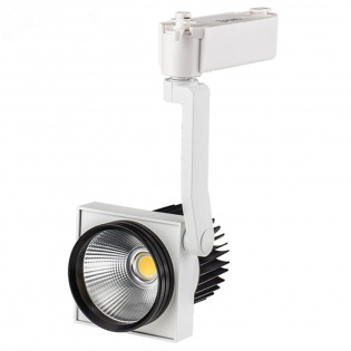 Светодиодный светильник LGD-536BWH 30W White (Arlight, IP20 Металл, 3 года) : 10-40W для треков 2TRA