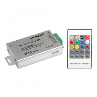 Контроллер LN-RF20B-H (12-24V,180-360W, ПДУ 20кн) (Arlight, IP20 Металл, 1 год) : Комплекты RGB [12-24V]