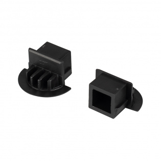 Заглушка для PDS-F черная глухая (Arlight, Пластик) : Заглушки для KLUS