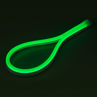 Образец Гибкий неон ARL-CF2835-Classic-220V Green (26x15mm)-1m (Arlight, -) : Образцы неона
