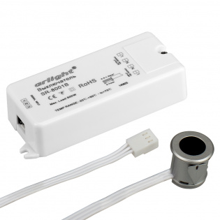 ИК-датчик SR-8001B Silver (220V, 500W, IR-Sensor) (Arlight, -) : Диммеры, выключатели с датчиком