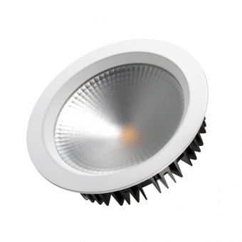 Светодиодный светильник LTD-220WH-FROST-30W Warm White 110deg (Arlight, IP44 Металл, 3 года) : Широкий угол 80-120°