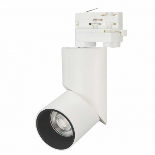 Светильник LGD-TWIST-TRACK-4TR-R70-15W White5000 (WH-BK, 30 deg) (Arlight, IP40 Металл, 3 года) : 10-45W для треков 4TRA