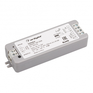 Диммер тока SMART-D8-DIM (12-36V, 1x700mA, 2.4G) (Arlight, IP20 Пластик, 5 лет) : Выведенные из продаж NEW