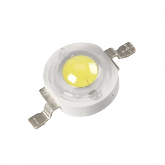 Мощный светодиод ARPL-3W-BCX45HB White (Arlight, Металл) : 1W-3W без платы [Emitter]