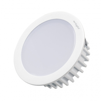Светодиодный светильник LTM-R70WH-Frost 4.5W Warm White 110deg (Arlight, IP40 Металл, 3 года) : Врезные 220V LTM