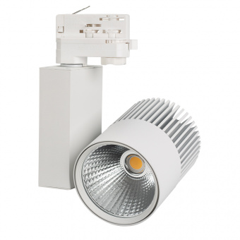 Светильник LGD-ARES-4TR-R100-40W White6000 (WH, 24 deg, 230V, DALI) (Arlight, IP20 Металл, 3 года) : 10-45W для треков 4TRA с управлением