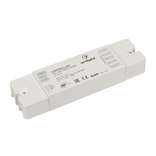 Контроллер ARL-4022-SIRIUS-RGBW (12-24V, 4x6A, 2.4G) (Arlight, IP20 Пластик, 3 года) : Серия SIRIUS [2.4G, TUYA]
