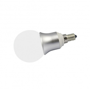 Светодиодная лампа E14 CR-DP-G60M 6W White (Arlight, ШАР) : Лампа [E14, E27, 230V] шар, свеча