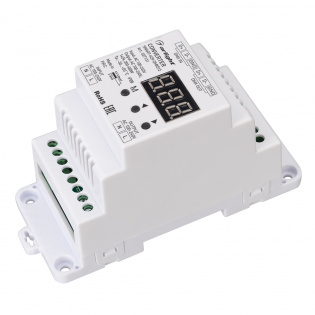 Конвертер SMART-K29-DMX512 (230V, 1x2A, TRIAC, DIN) (Arlight, IP20 Пластик, 5 лет) : Конвертеры [SPI, TRIAC, 0-10V]