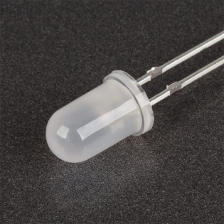 Светодиод ARL-5613UYW-3cd (Arlight, 5мм (круглый)) : 5 мм диффузная линза
