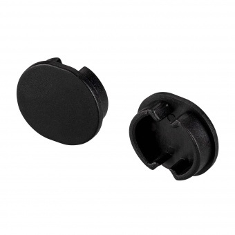 Заглушка ARH-ROUND-D20-DUAL BLACK глухая (Arlight, Пластик) : Заглушки для ARH