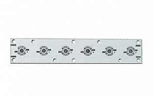 Плата 160x30-6E Emitter (6х LED, 724-51) (Turlens, -) : Выведены из поставки