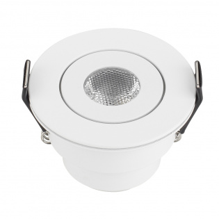 Светодиодный светильник LTM-R52WH 3W White 30deg (Arlight, IP40 Металл, 3 года) : Врезные 220V LTM