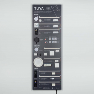 Стенд Системы Управления TUYA 1760x600mm (DB 3мм, пленка, лого) (Arlight, -) : Управление светом