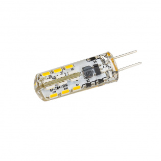 Светодиодная лампа AR-G4-24N1035DS-1.2W-12V Day White (Arlight, -) : Лампа [G4, 12V] цилиндр