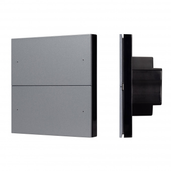 INTELLIGENT ARLIGHT Кнопочная панель SMART-DMX512-801-22-4G-4SC-DIM-IN Grey (230V, 2.4G) (IARL, IP20 Пластик, 5 лет) : SMART Панели Remote [230V]