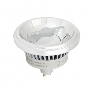 Лампа AR111-FORT-GU10-12W-DIM Day4000 (Reflector, 24 deg, 230V) (Arlight, Металл) : AR111 [G53, GU10]