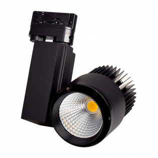 Светодиодный светильник LGD-537BK-40W-4TR Day White (Arlight, IP20 Металл, 3 года) : 10-45W для треков 4TRA